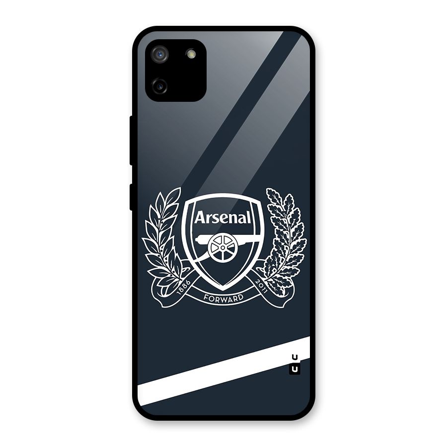 Arsenal Forward Glass Back Case for Realme C11