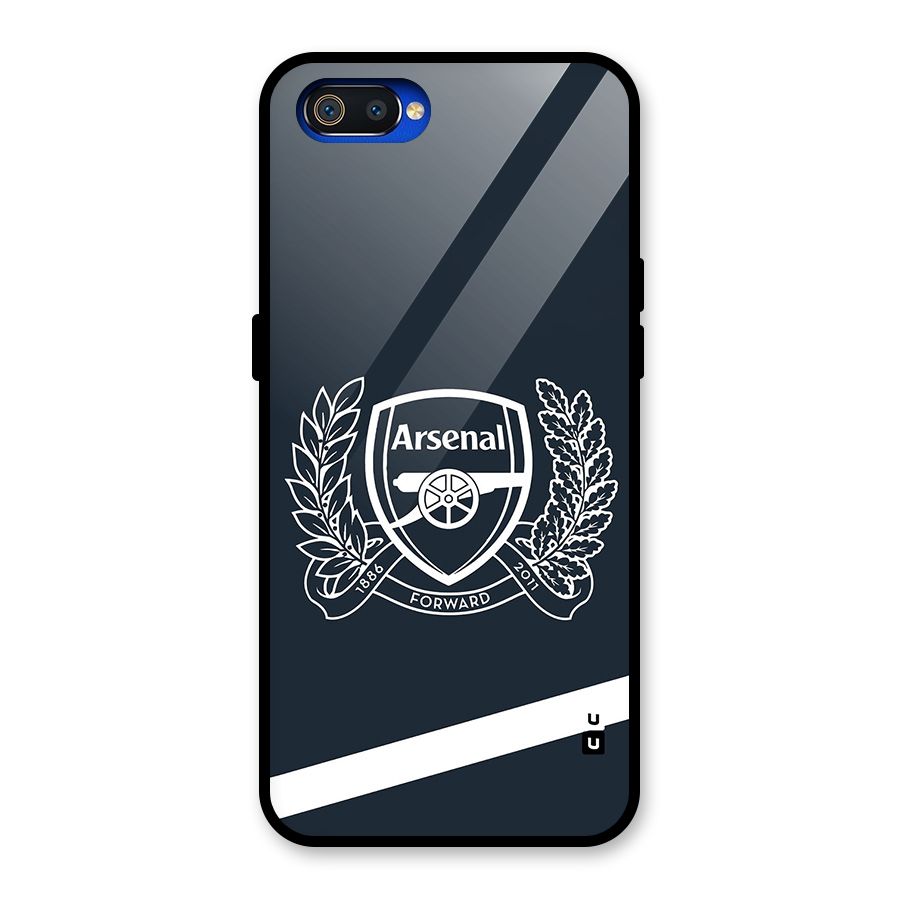 Arsenal Forward Glass Back Case for Realme C2