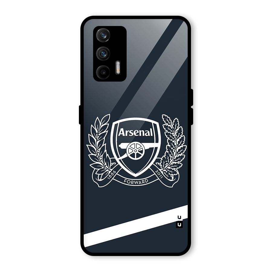 Arsenal Forward Glass Back Case for Realme GT 5G