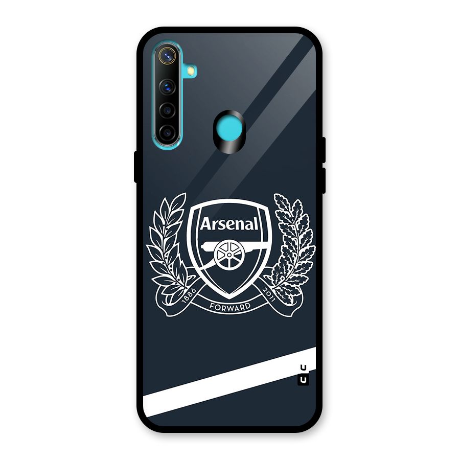 Arsenal Forward Glass Back Case for Realme Narzo 10