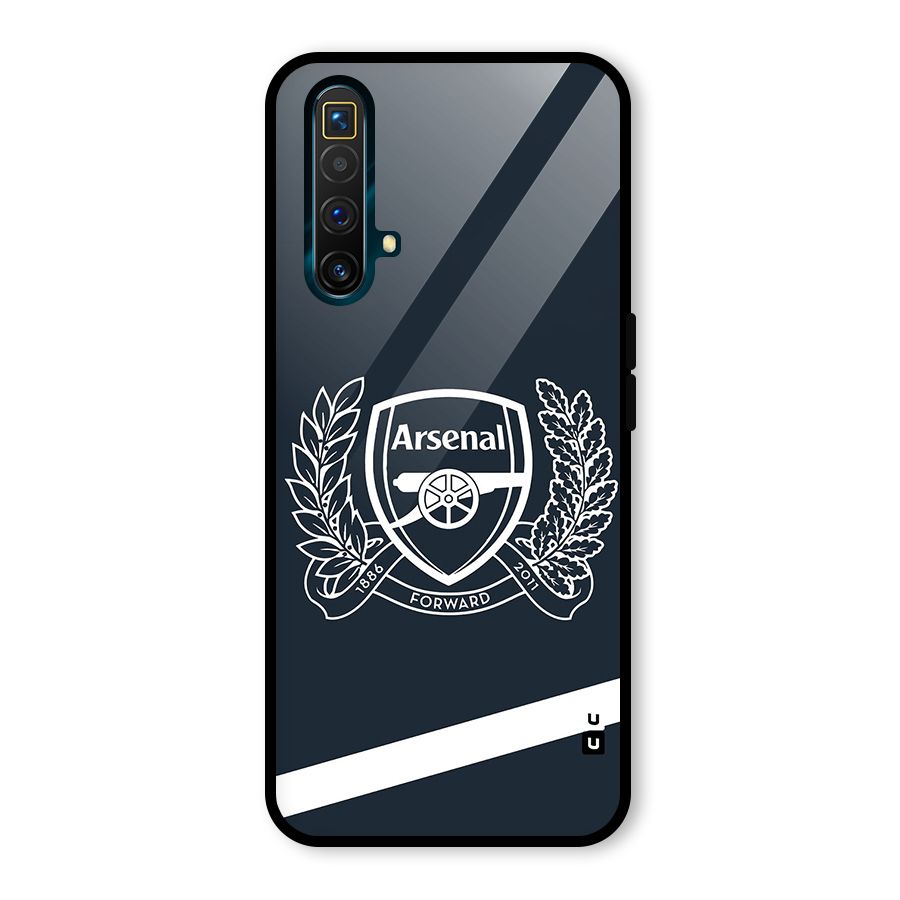 Arsenal Forward Glass Back Case for Realme X3
