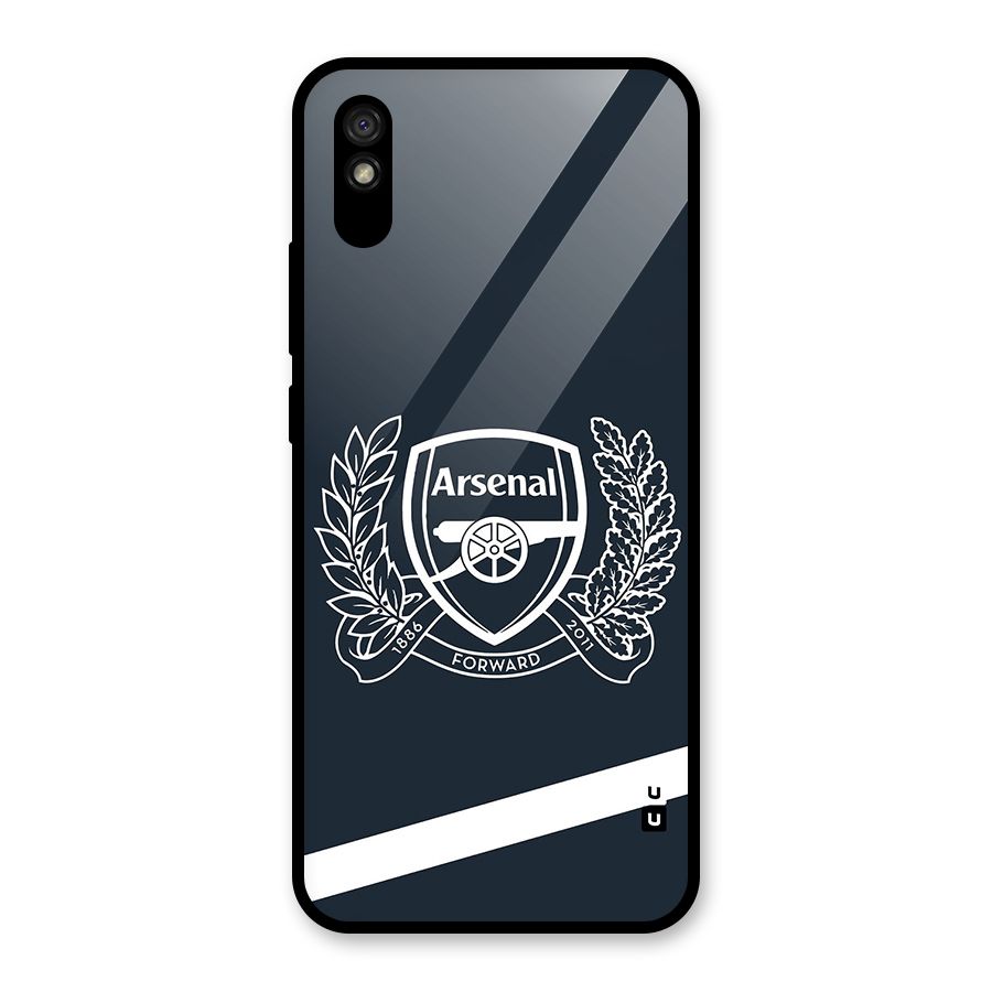Arsenal Forward Glass Back Case for Redmi 9A