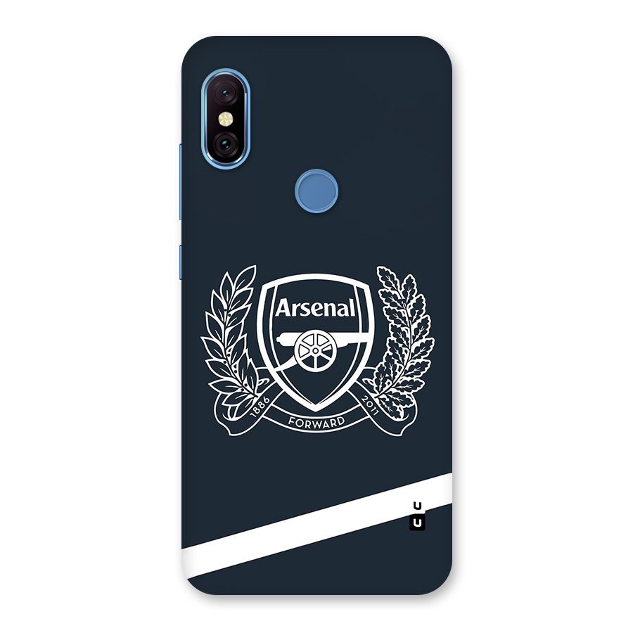 Arsenal Forward Back Case for Redmi Note 6 Pro