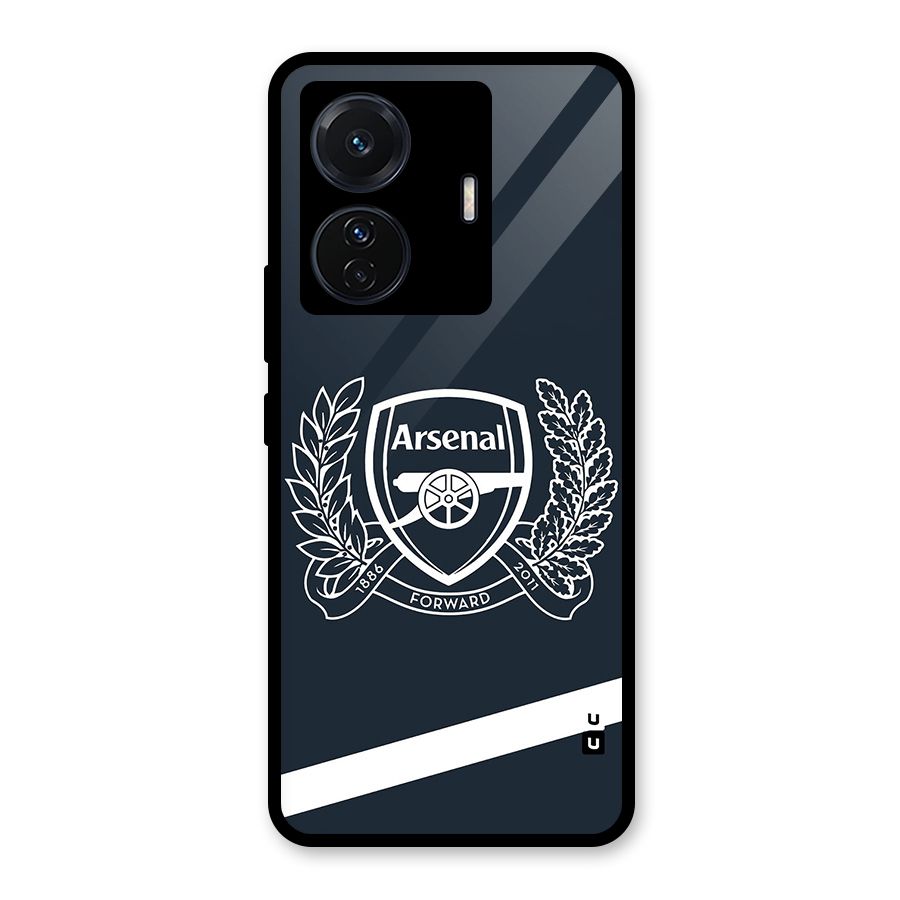 Arsenal Forward Glass Back Case for Vivo T1 Pro
