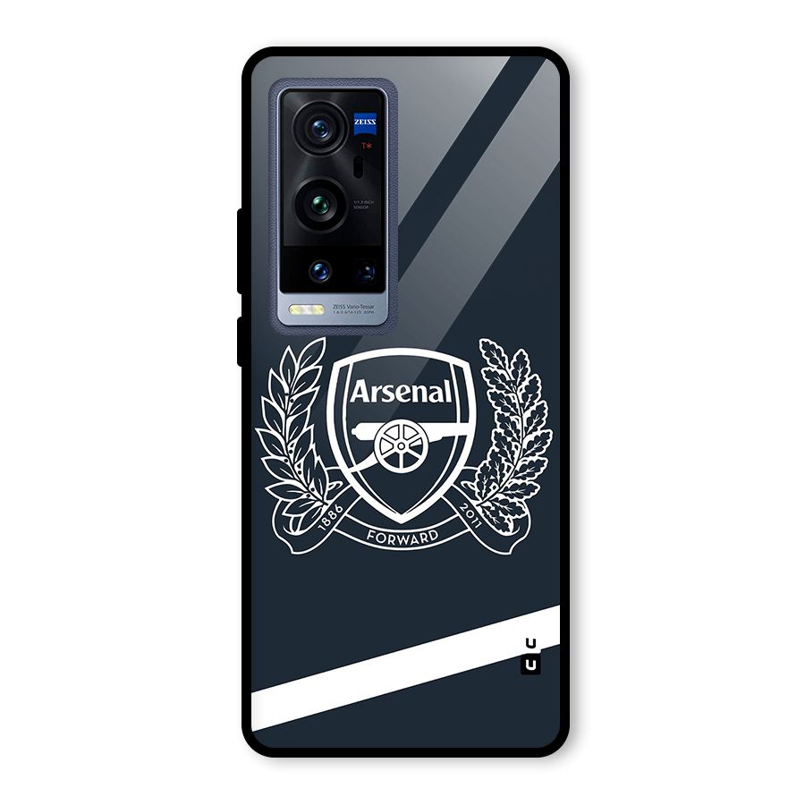 Arsenal Forward Glass Back Case for Vivo X60 Pro Plus