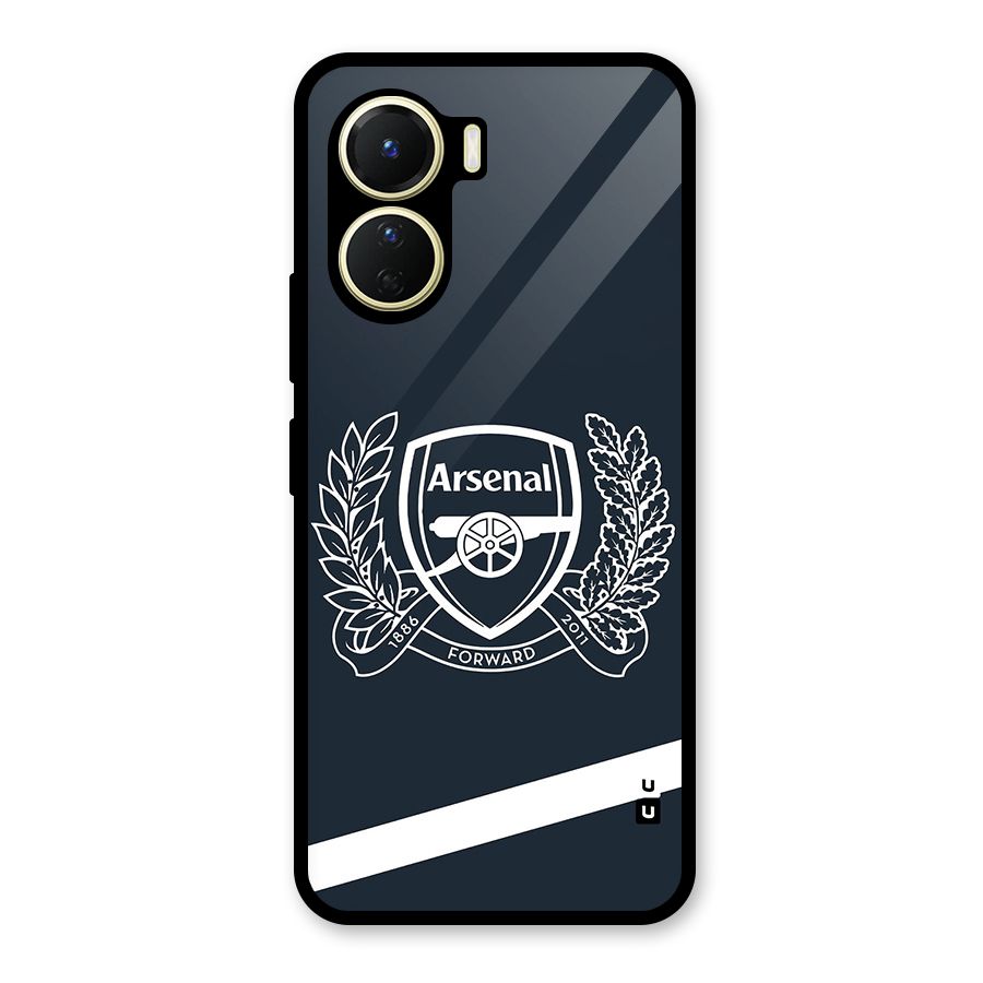 Arsenal Forward Glass Back Case for Vivo Y16