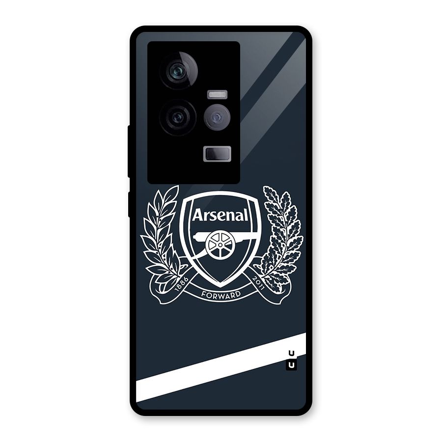 Arsenal Forward Glass Back Case for Vivo iQOO 11 5G