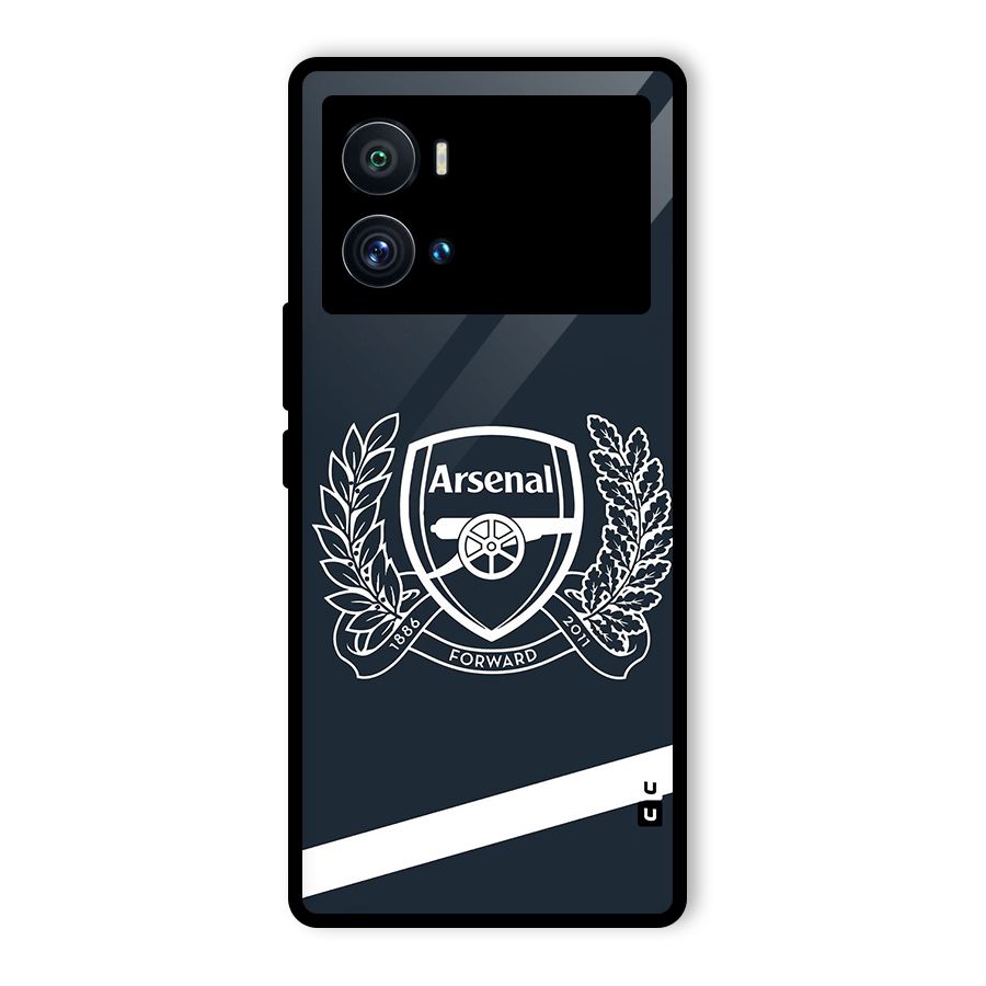 Arsenal Forward Glass Back Case for Vivo iQOO 9 Pro