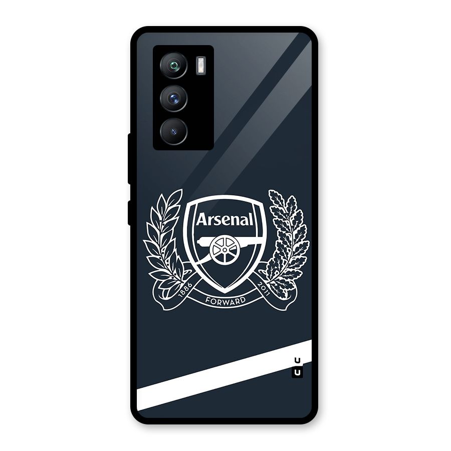 Arsenal Forward Glass Back Case for Vivo iQOO 9 SE