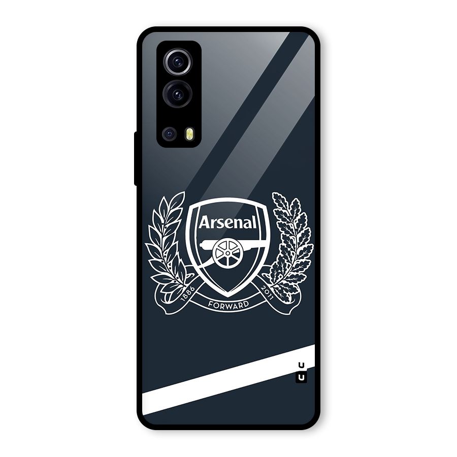 Arsenal Forward Glass Back Case for Vivo iQOO Z3