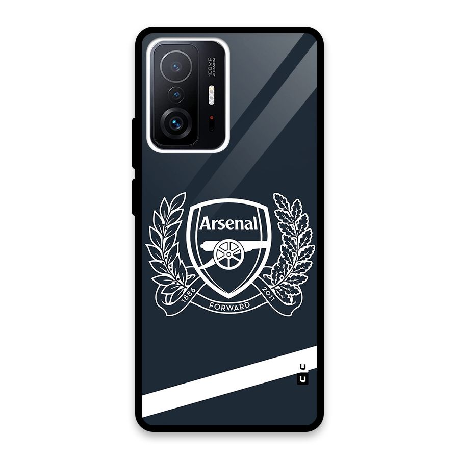 Arsenal Forward Glass Back Case for Xiaomi 11T Pro