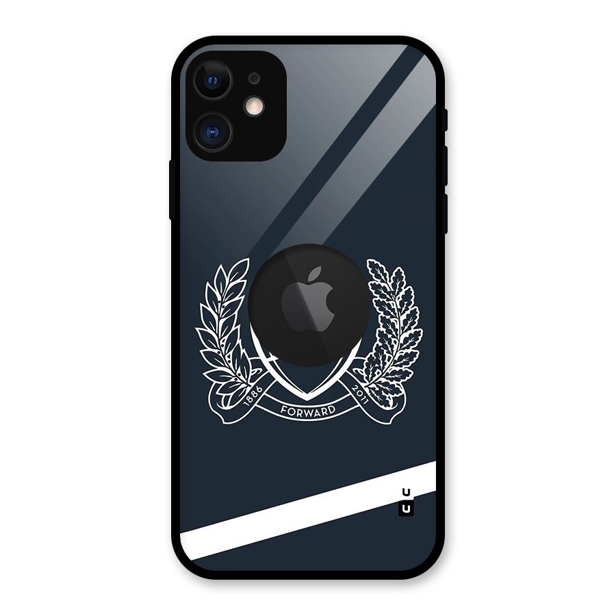 Arsenal Forward Glass Back Case for iPhone 11 Logo Cut