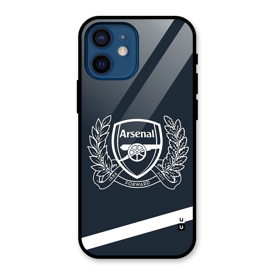 Arsenal Forward Glass Back Case for iPhone 12 Mini