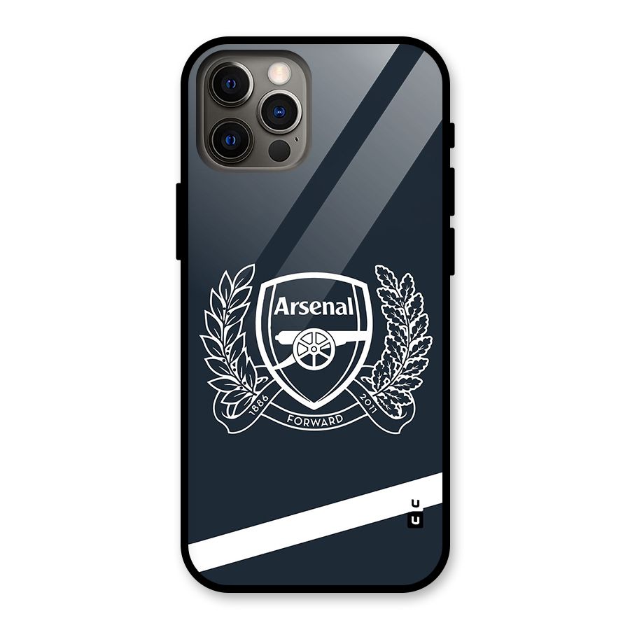 Arsenal Forward Glass Back Case for iPhone 12 Pro