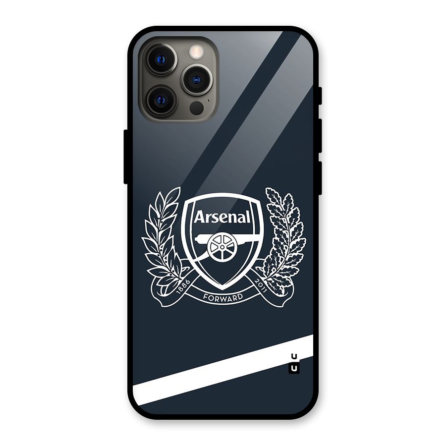 Arsenal Forward Glass Back Case for iPhone 12 Pro Max