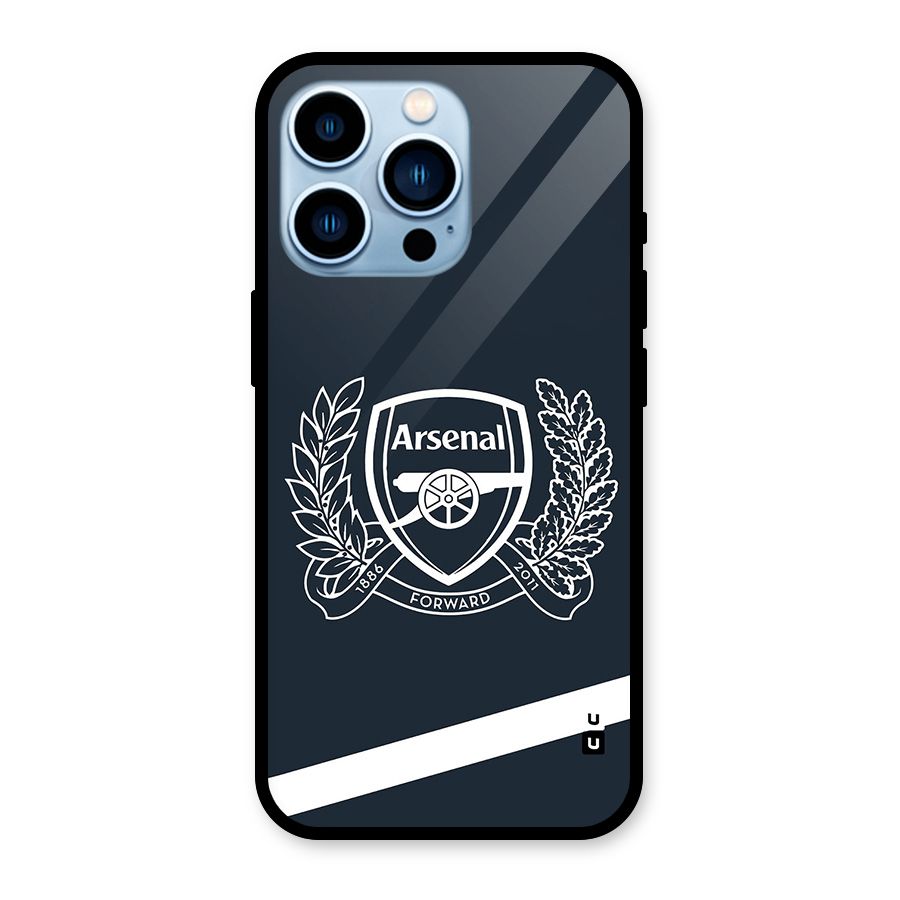 Arsenal Forward Glass Back Case for iPhone 13 Pro
