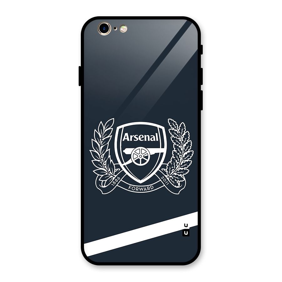 Arsenal Forward Glass Back Case for iPhone 6 6S