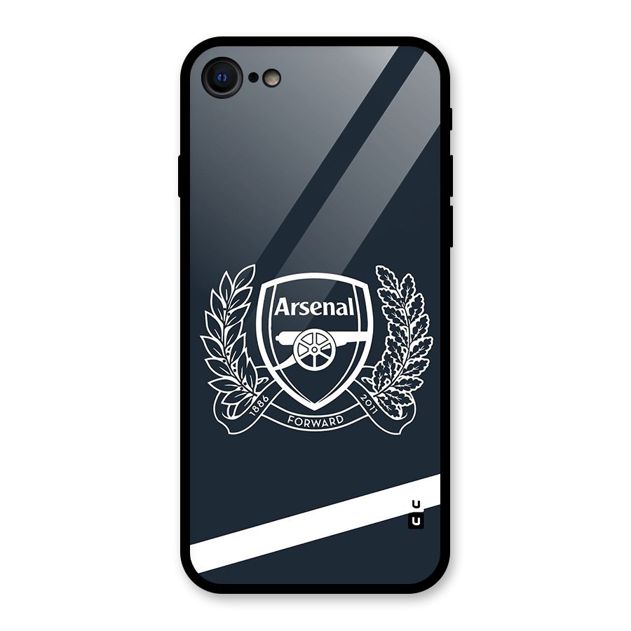 Arsenal Forward Glass Back Case for iPhone 7