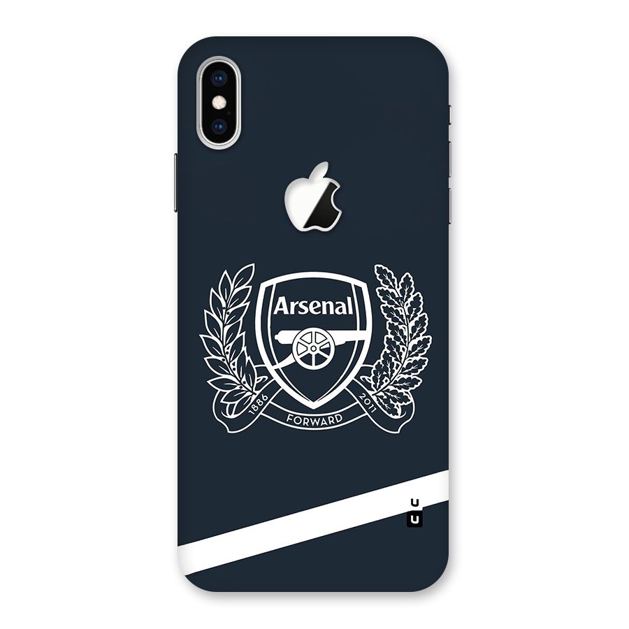 Arsenal Forward Back Case for iPhone XS Max Apple Cut