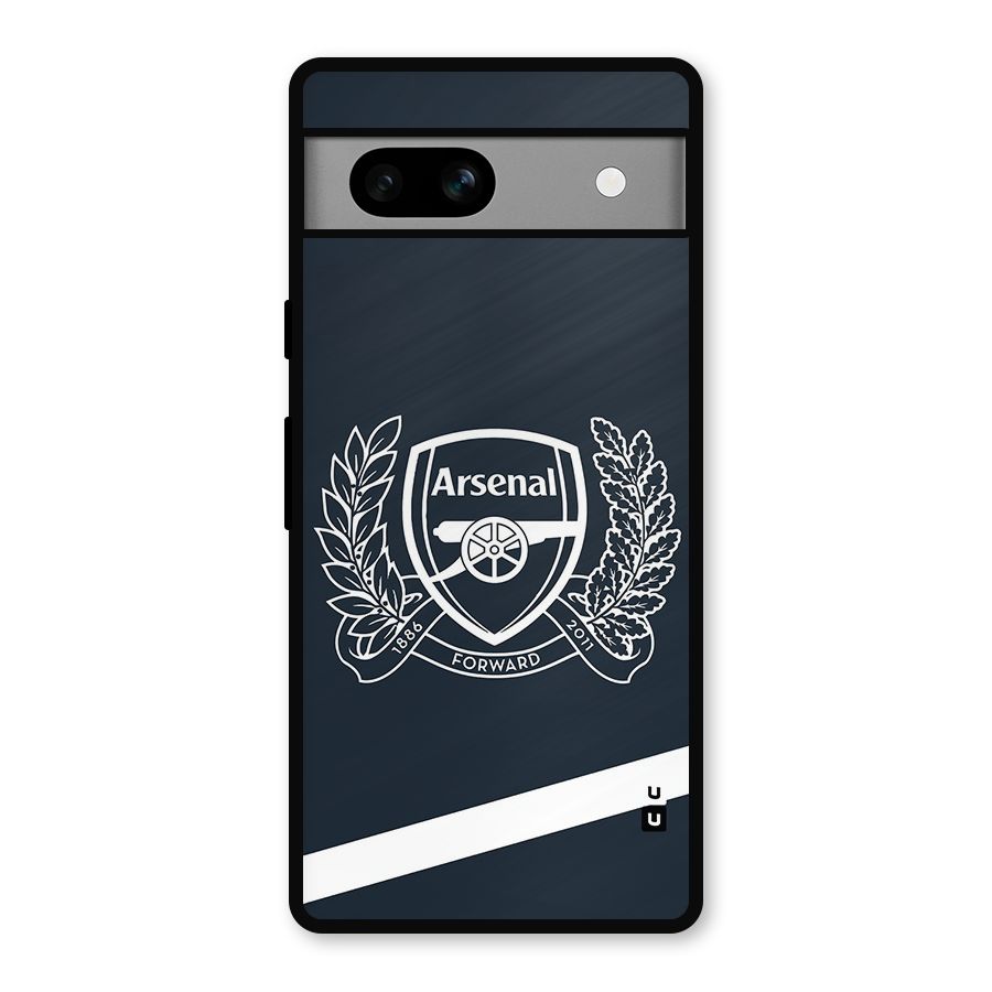 Arsenal Forward Metal Back Case for Google Pixel 7a