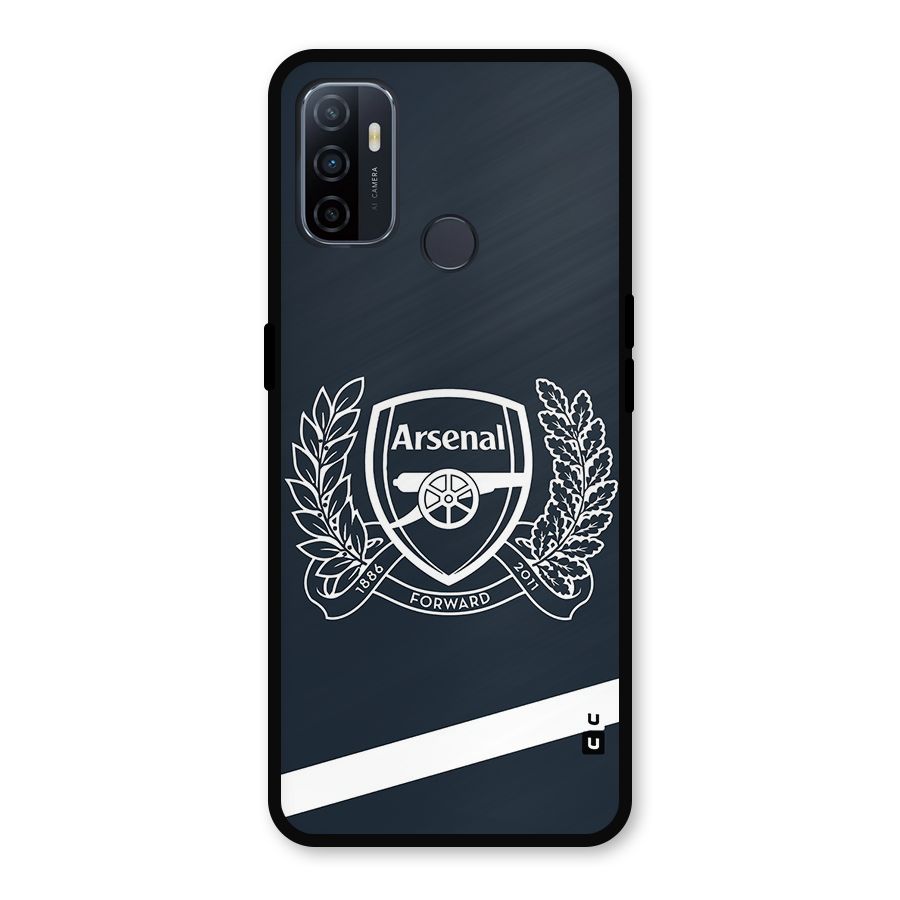 Arsenal Forward Metal Back Case for Oppo A53