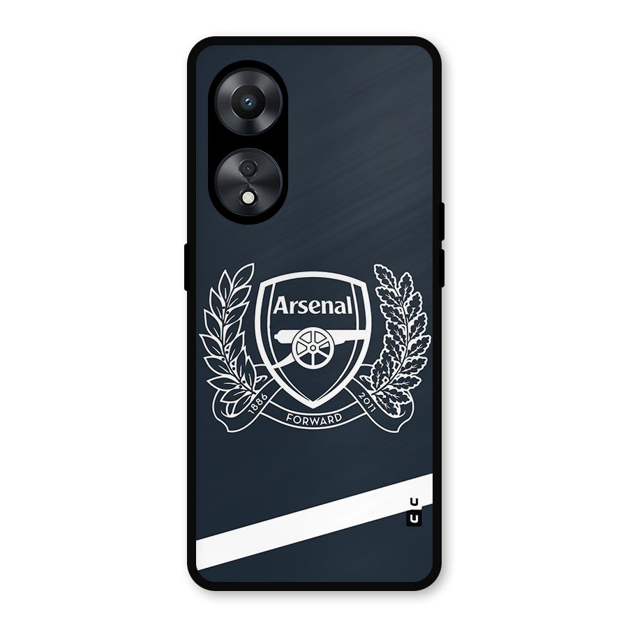 Arsenal Forward Metal Back Case for Oppo A78