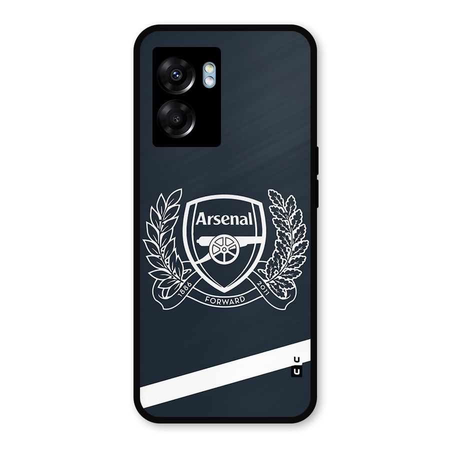 Arsenal Forward Metal Back Case for Oppo K10 (5G)
