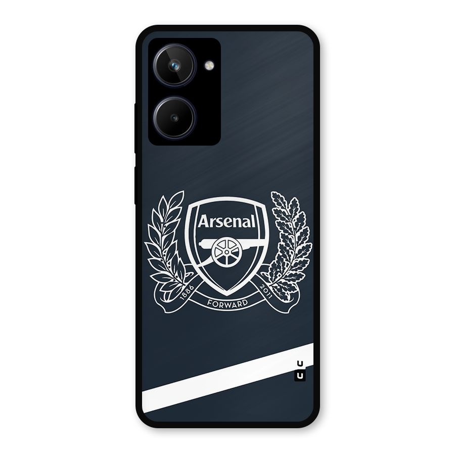 Arsenal Forward Metal Back Case for Realme 10