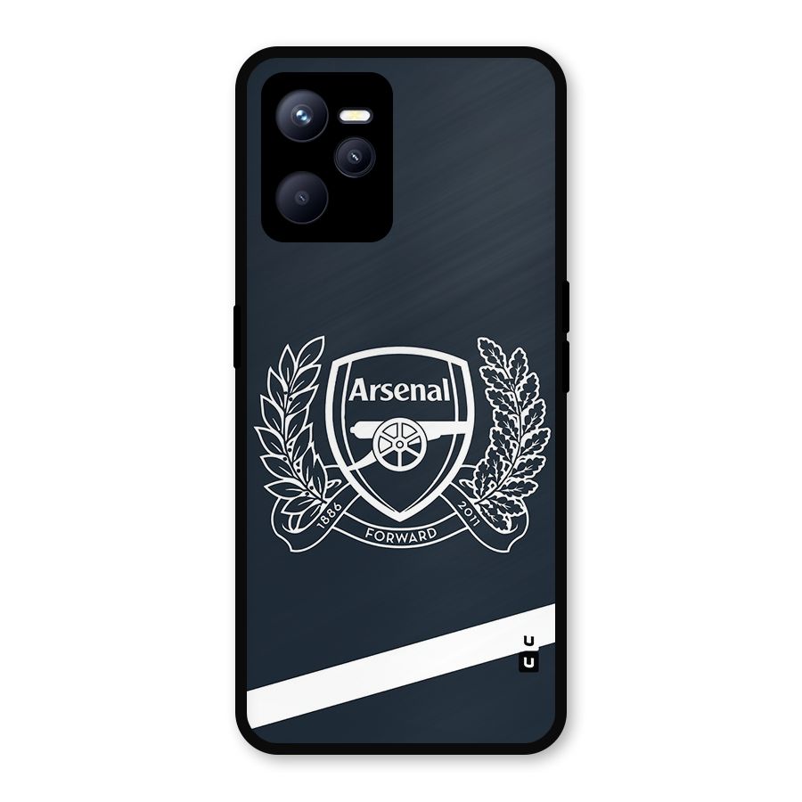 Arsenal Forward Metal Back Case for Realme C35