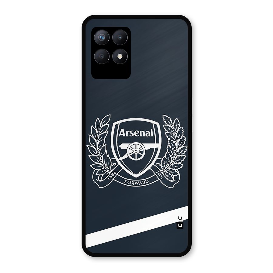 Arsenal Forward Metal Back Case for Realme Narzo 50