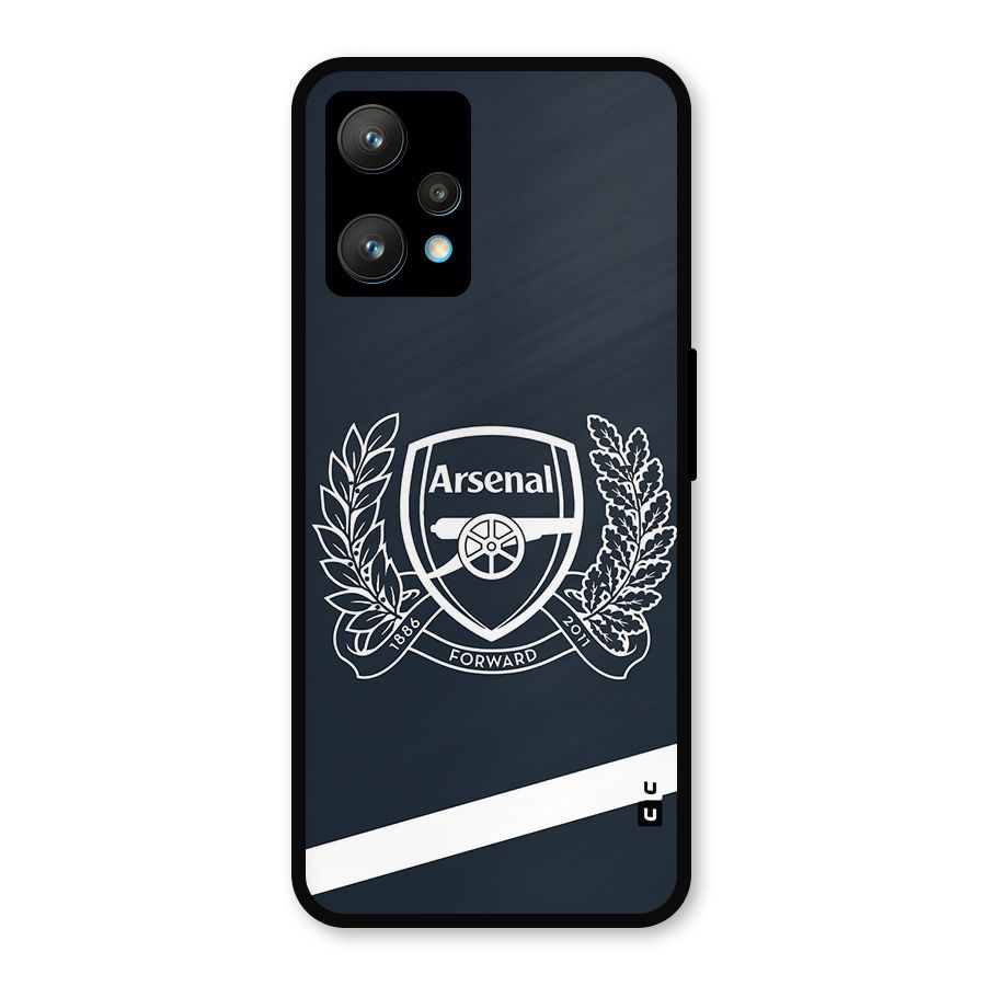 Arsenal Forward Metal Back Case for Realme Narzo 50 Pro