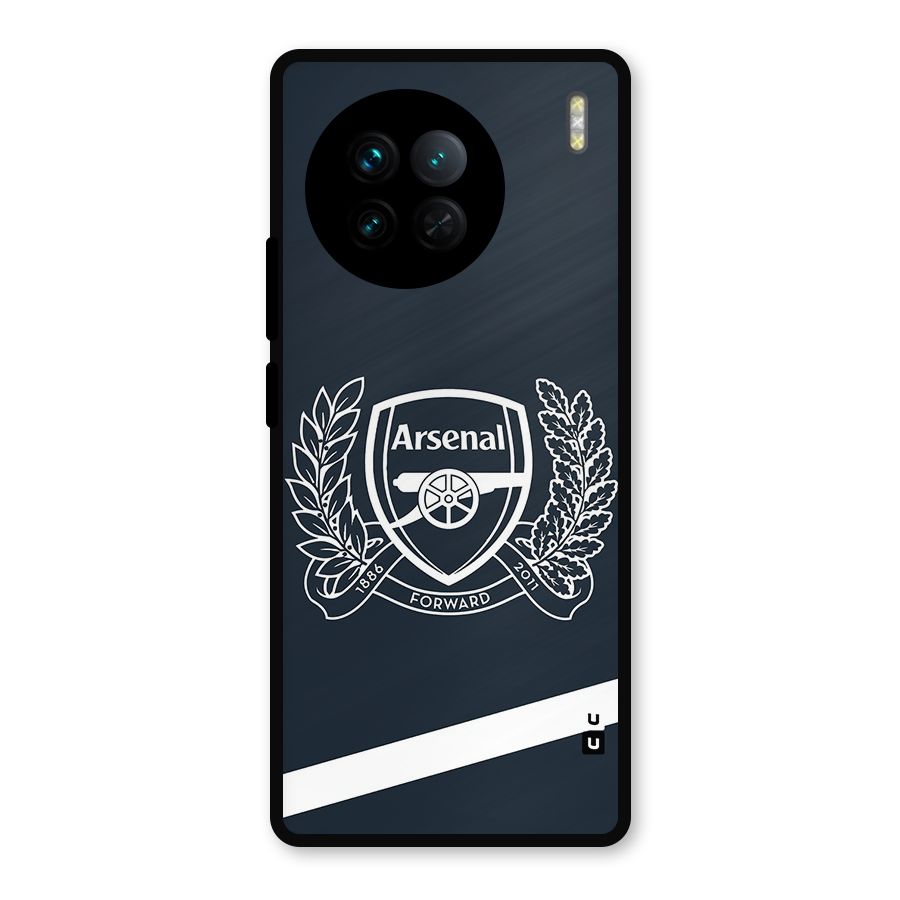 Arsenal Forward Metal Back Case for Vivo X90