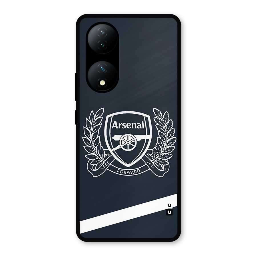 Arsenal Forward Metal Back Case for Vivo Y100