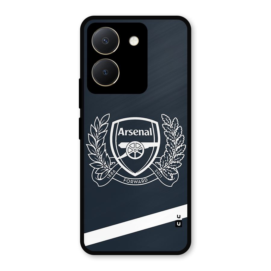 Arsenal Forward Metal Back Case for Vivo Y36