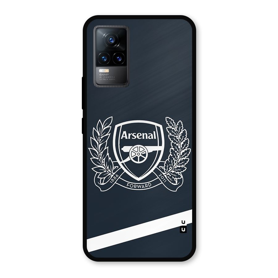 Arsenal Forward Metal Back Case for Vivo Y73