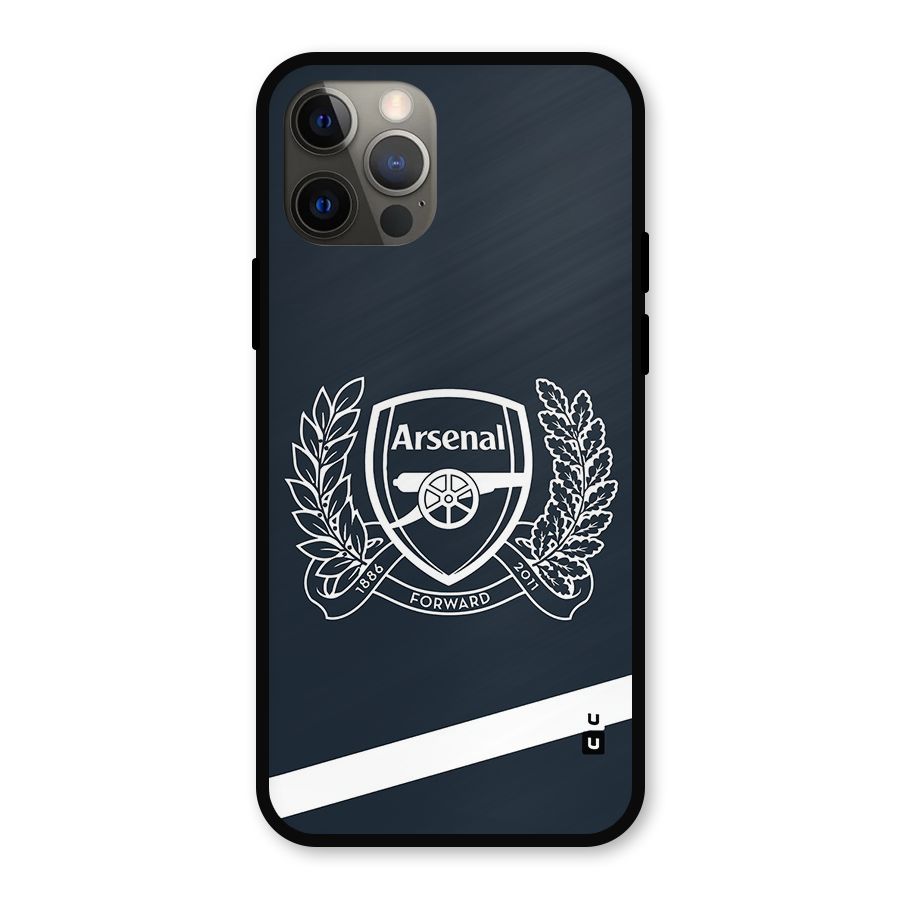 Arsenal Forward Metal Back Case for iPhone 12 Pro