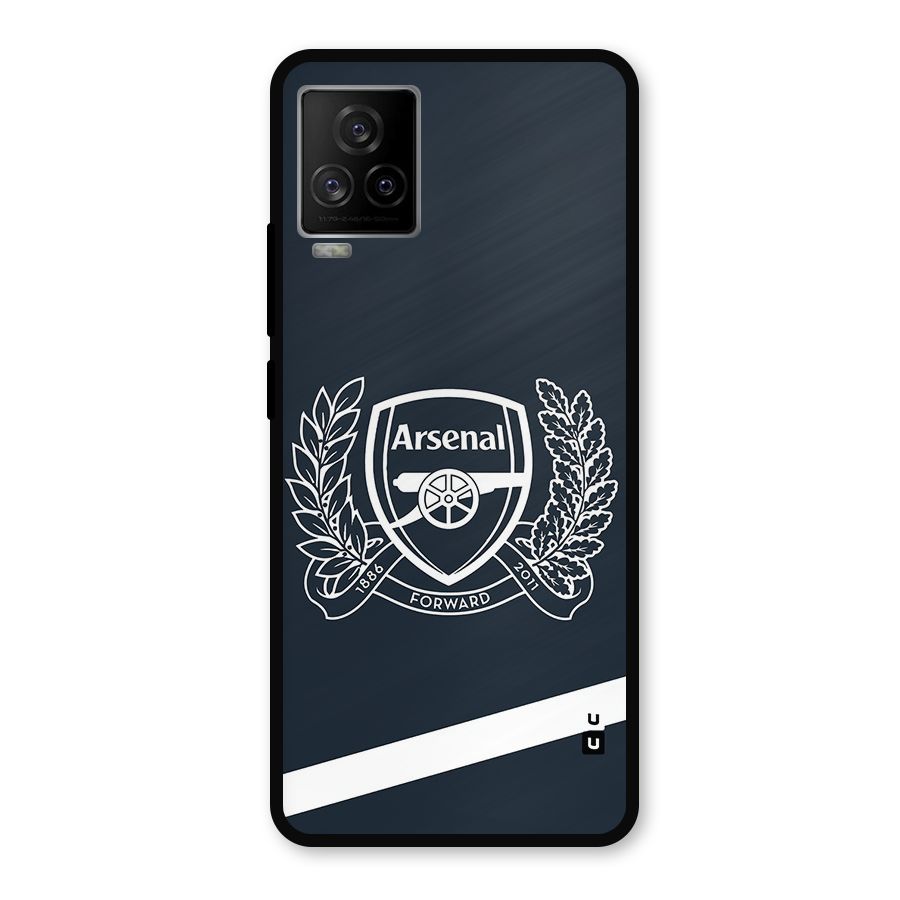 Arsenal Forward Metal Back Case for iQOO 7 Legend 5G