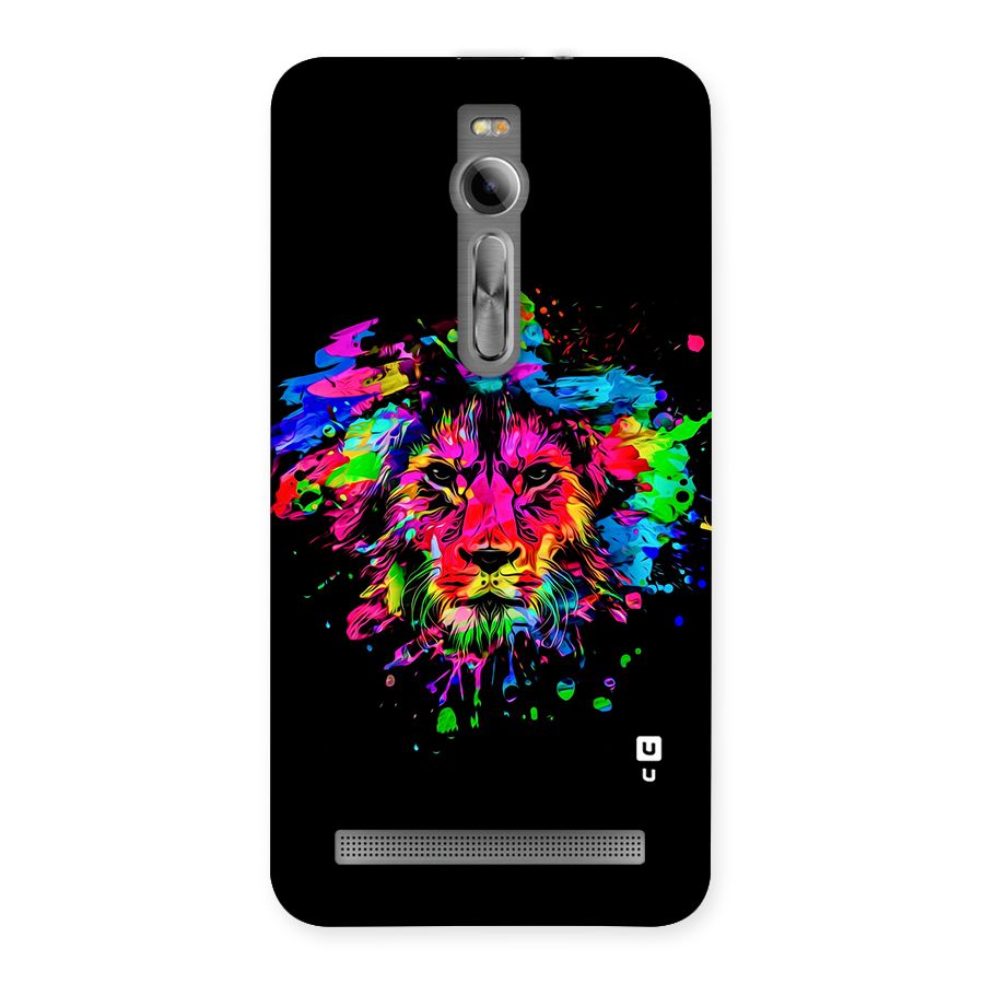 Artistic Lion Art Splash Back Case for Asus Zenfone 2