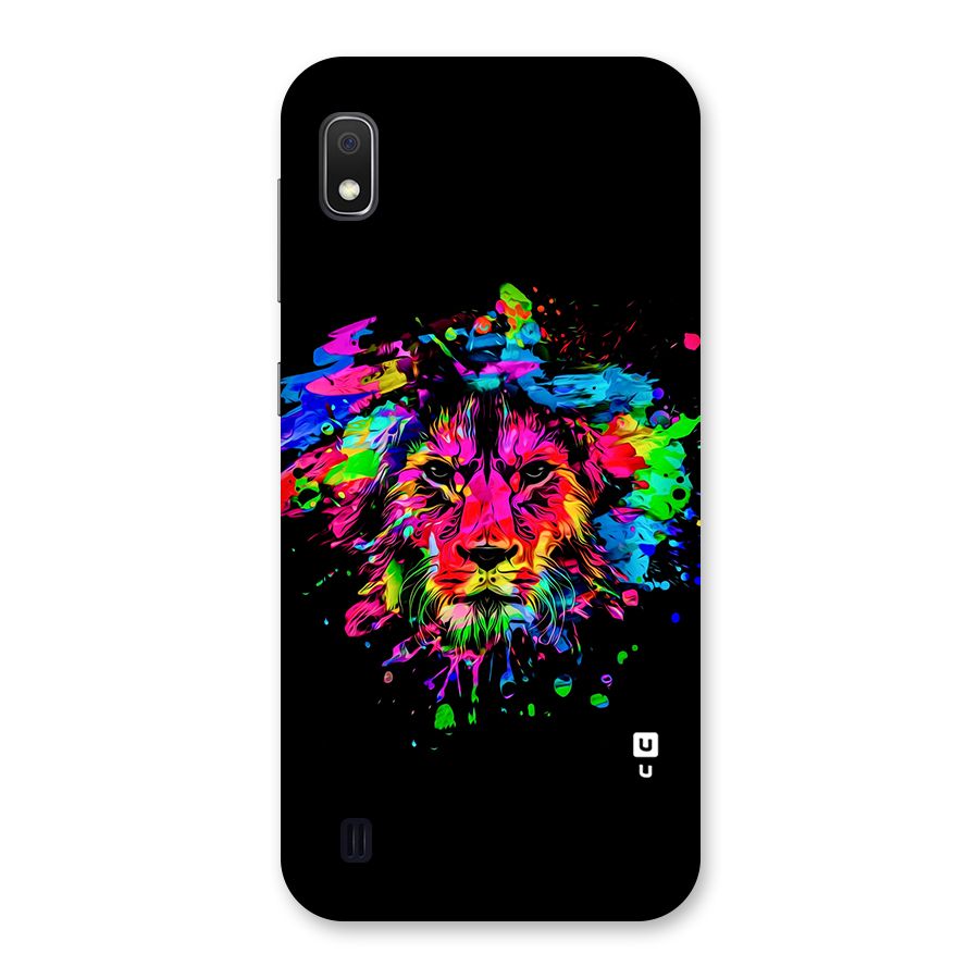Artistic Lion Art Splash Back Case for Galaxy A10