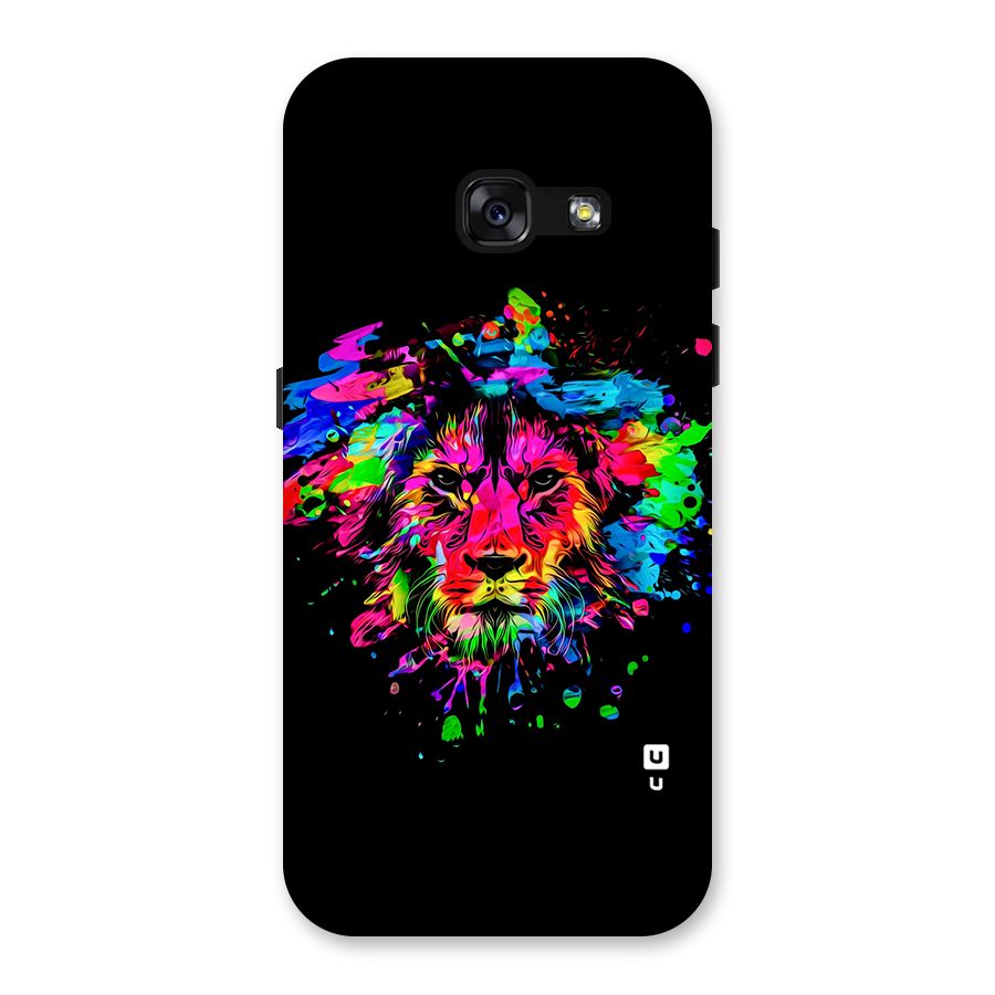 Artistic Lion Art Splash Back Case for Galaxy A3 (2017)