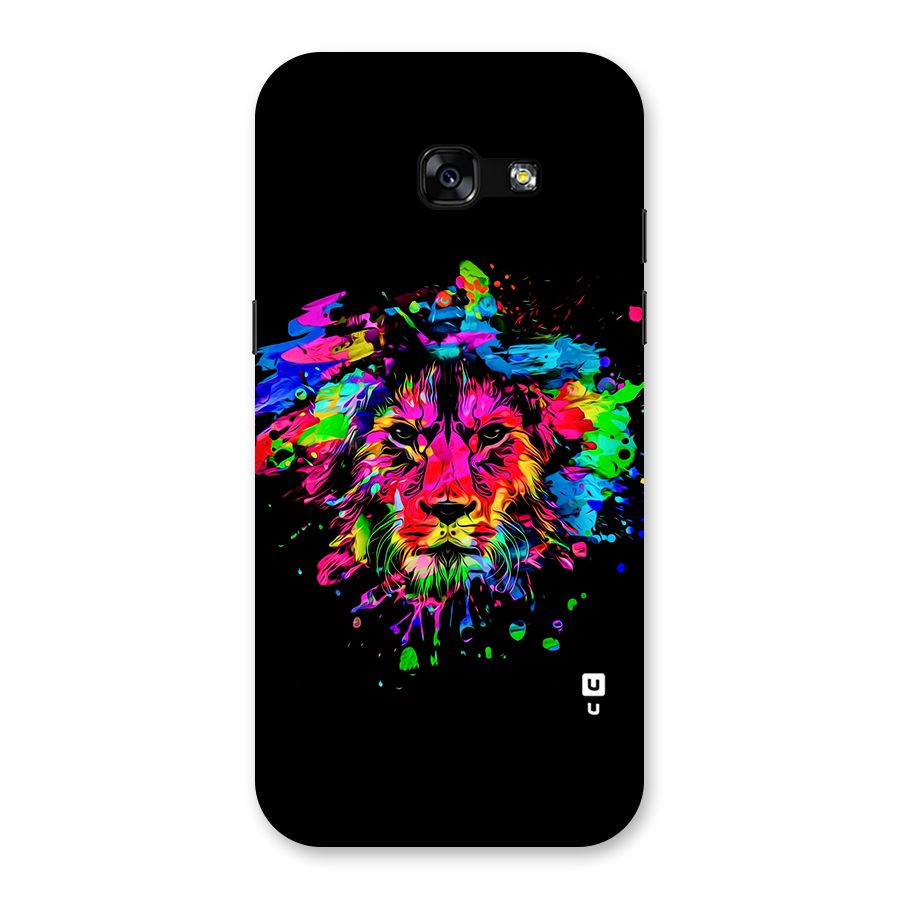 Artistic Lion Art Splash Back Case for Galaxy A5 2017