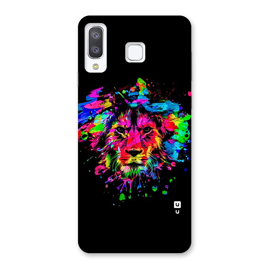 Artistic Lion Art Splash Back Case for Galaxy A8 Star