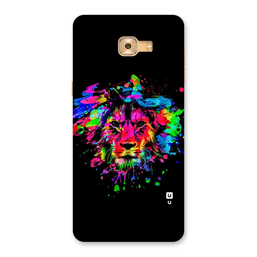 Artistic Lion Art Splash Back Case for Galaxy C9 Pro