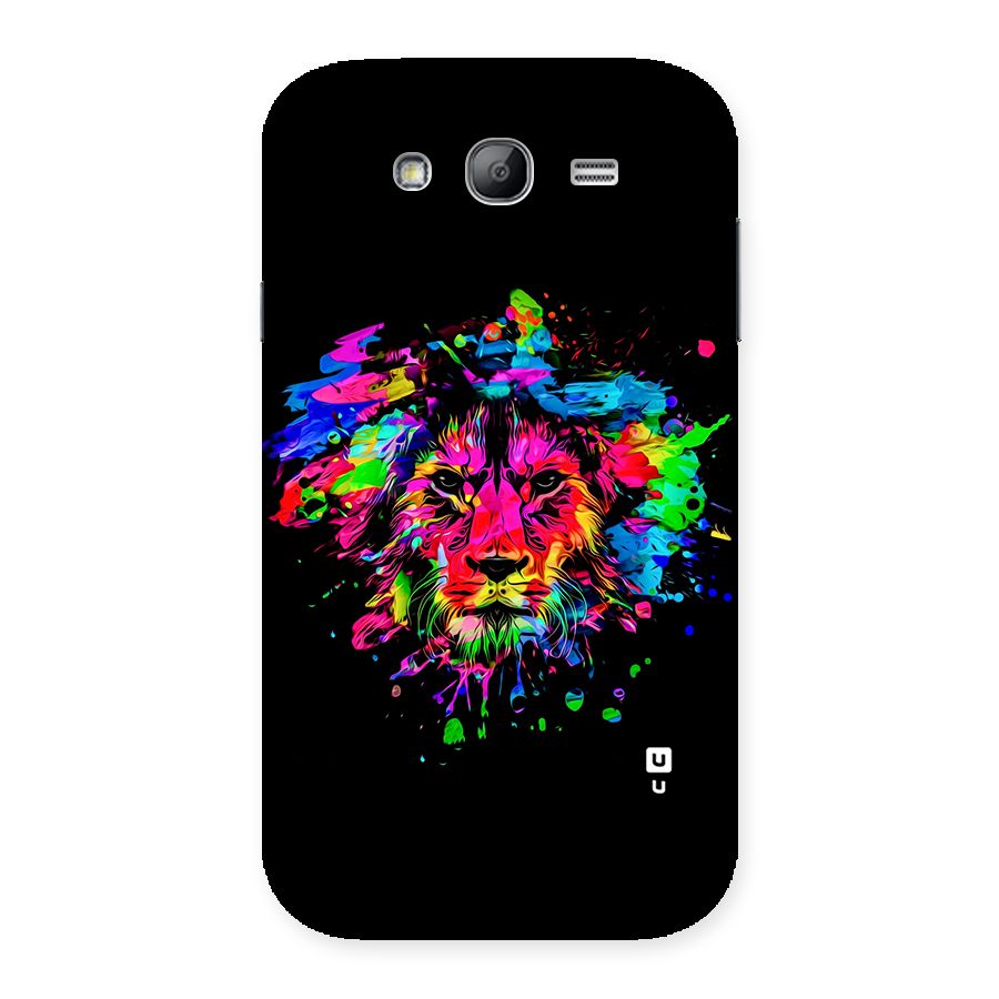 Artistic Lion Art Splash Back Case for Galaxy Grand Neo Plus