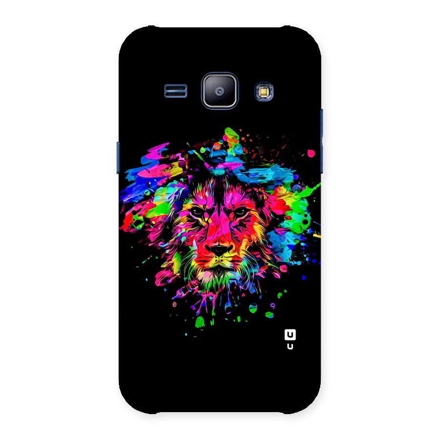 Artistic Lion Art Splash Back Case for Galaxy J1