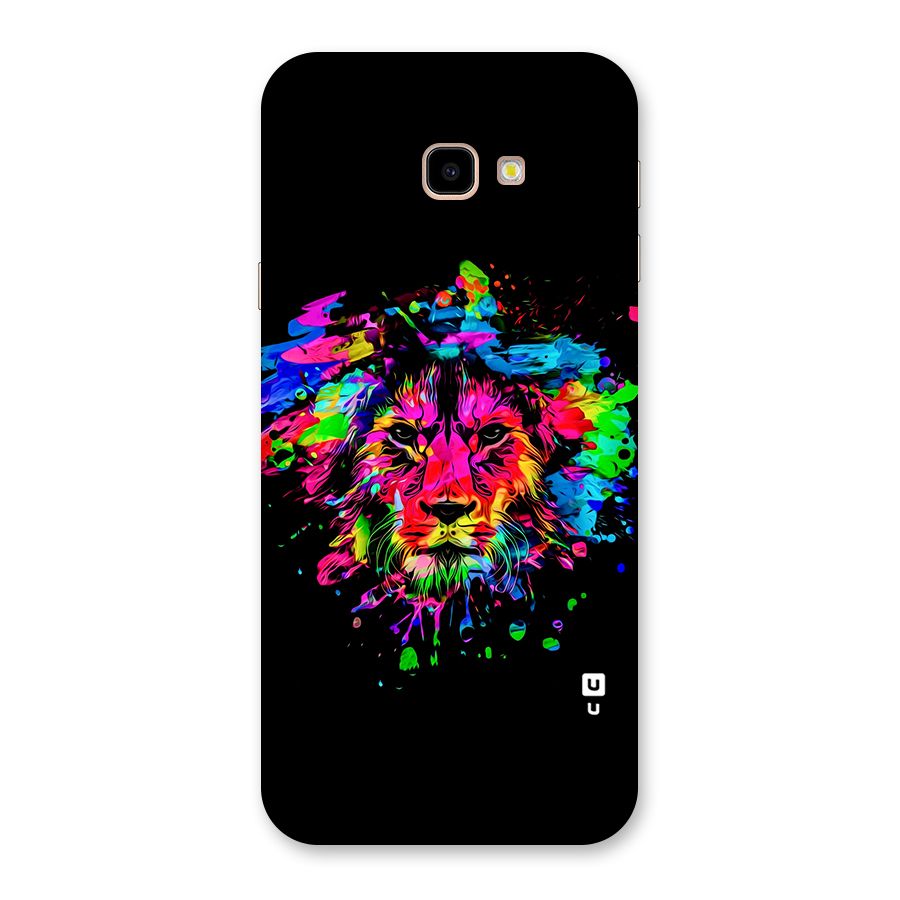 Artistic Lion Art Splash Back Case for Galaxy J4 Plus