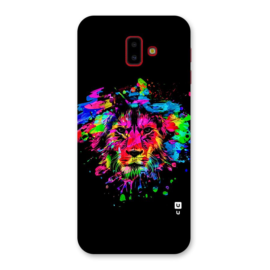 Artistic Lion Art Splash Back Case for Galaxy J6 Plus
