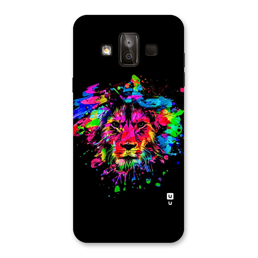 Artistic Lion Art Splash Back Case for Galaxy J7 Duo