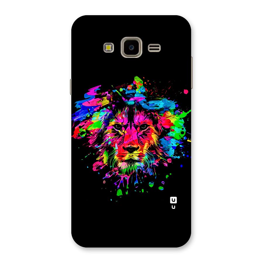 Artistic Lion Art Splash Back Case for Galaxy J7 Nxt