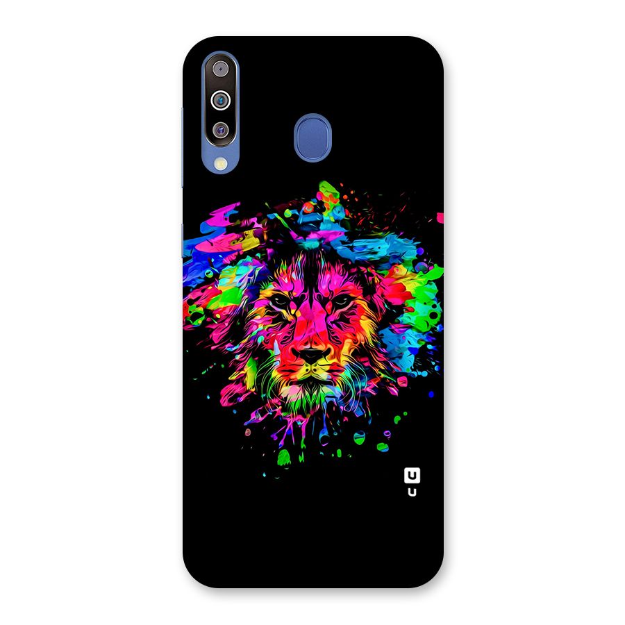 Artistic Lion Art Splash Back Case for Galaxy M30